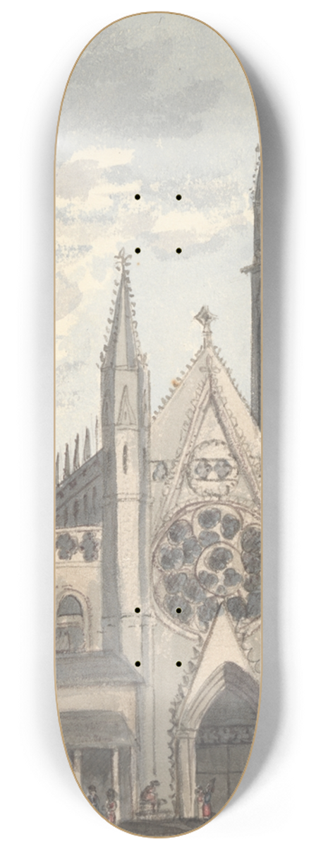 Anne Rushout - Saint-Pierre, Caen 8.25 inch art skate deck