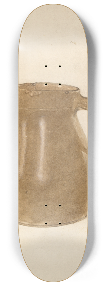 Lucille Pettijohn - Stoneware Pitcher 8.25 inch art skate deck