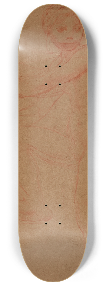 Luc-Olivier Merson - Etude de fillette 8.25 inch art skate deck