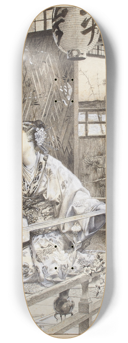 Luc-Olivier Merson - LOrient et les Tropiques 8.25 inch art skate deck