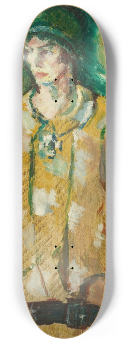 Ludvig Karsten - Kunstnerens datter 8.25 inch art skate deck