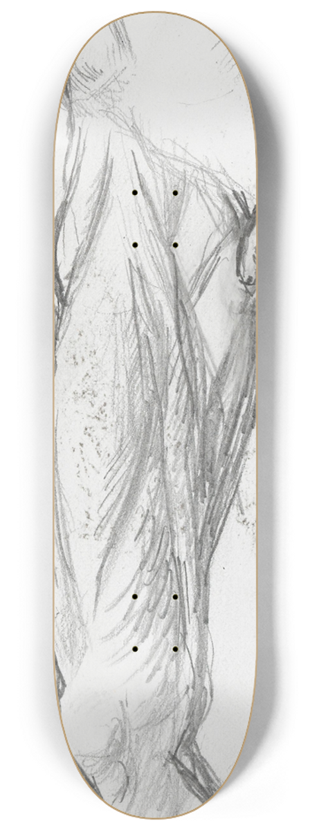 Ludvig Karsten - Mannsakt 8.25 inch art skate deck