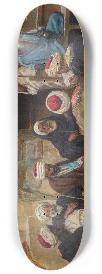 Ludwig Deutsch - A Council Of Elders 8.25 inch art skate deck