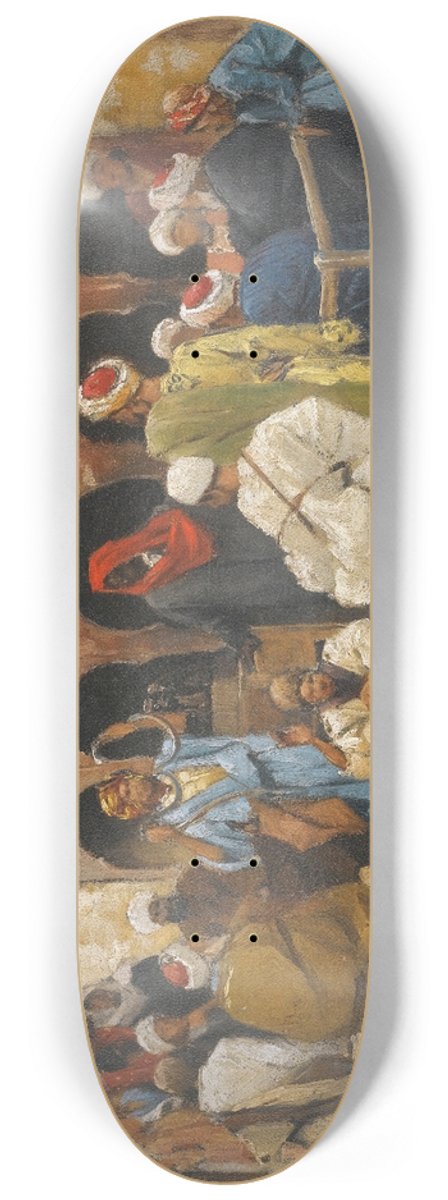 Ludwig Deutsch - The Snake Charmers 8.25 inch art skate deck