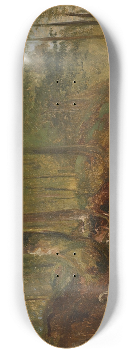 Ludwig Halauska - Waldweg 8.25 inch art skate deck