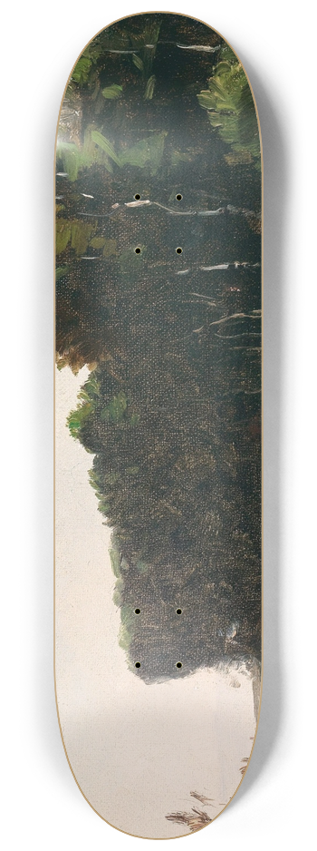 Ludwig Willroider - An Autumnal Landscape 8.25 inch art skate deck