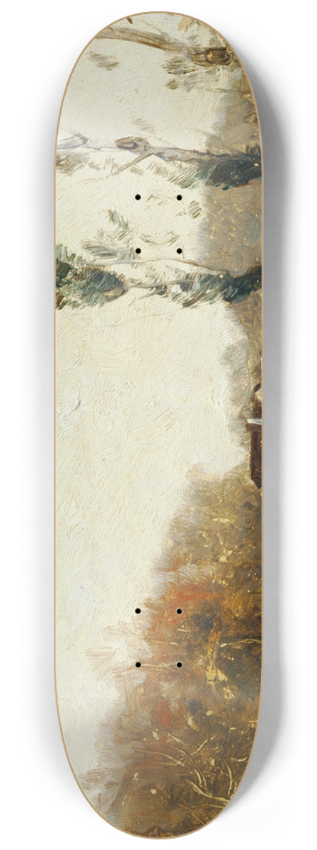 Ludwig Willroider - Landschaft bei Bernried 8.25 inch art skate deck