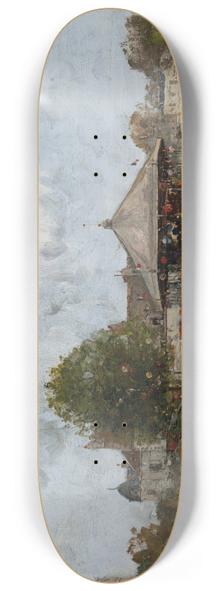 Luigi Loir - Fte foraine 8.25 inch art skate deck