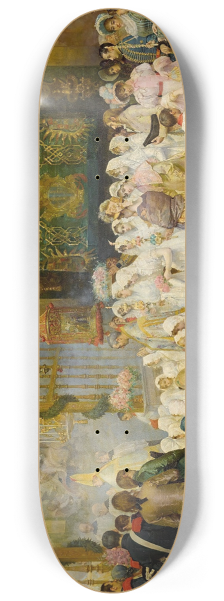 Luis lvarez Catal - First Communion 8.25 inch art skate deck