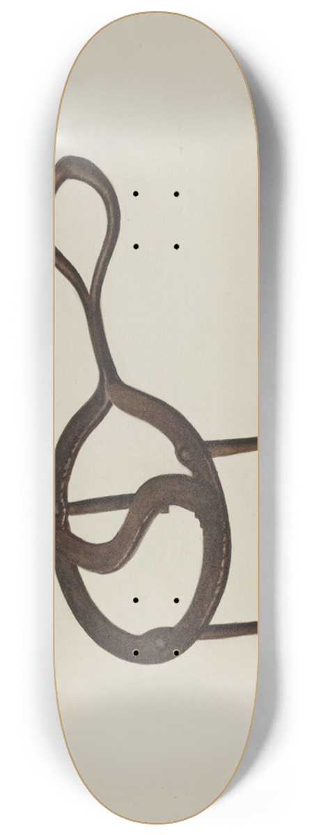 Luther D. Wenrich - Trivet 8.25 inch art skate deck