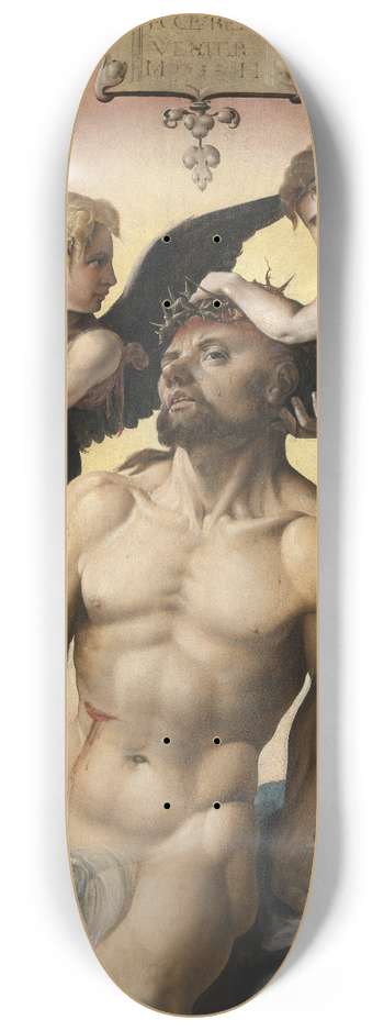 Maarten Van Heemskerck - Man of Sorrows 8.25 inch art skate deck
