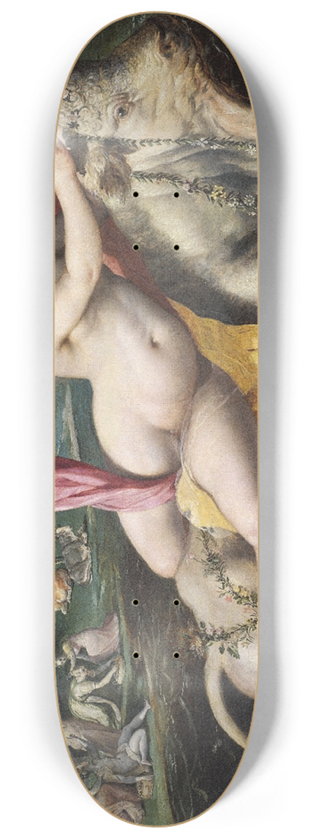Maerten De Vos - The Rape of Europa 8.25 inch art skate deck