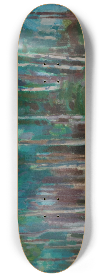 Magnus Enckell - Birches in Vksy 8.25 inch art skate deck