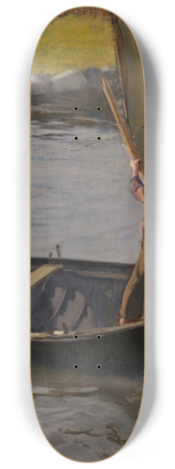 Magnus Enckell - Boy and Sail 8.25 inch art skate deck