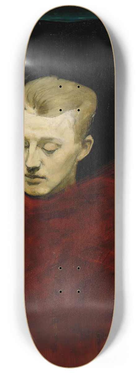 Magnus Enckell - Head (Bruno Aspelin) 8.25 inch art skate deck