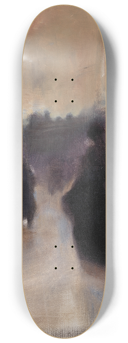 Magnus Enckell - Interior of a Church in Paris 8.25 inch art skate deck