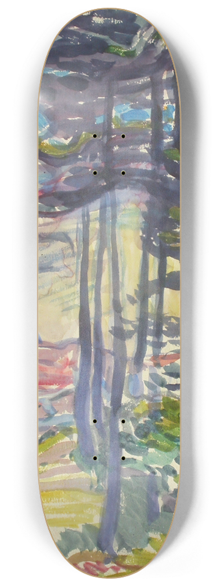 Magnus Enckell - Landscape 8.25 inch art skate deck