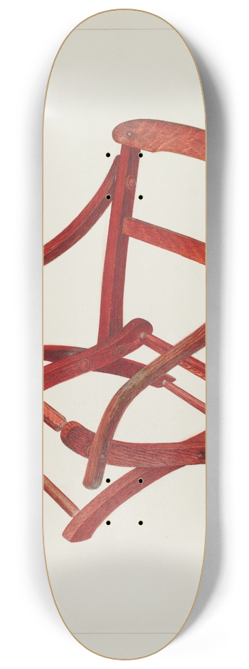 Magnus S. Fossum - Childs Folding Chair 8.25 inch art skate deck