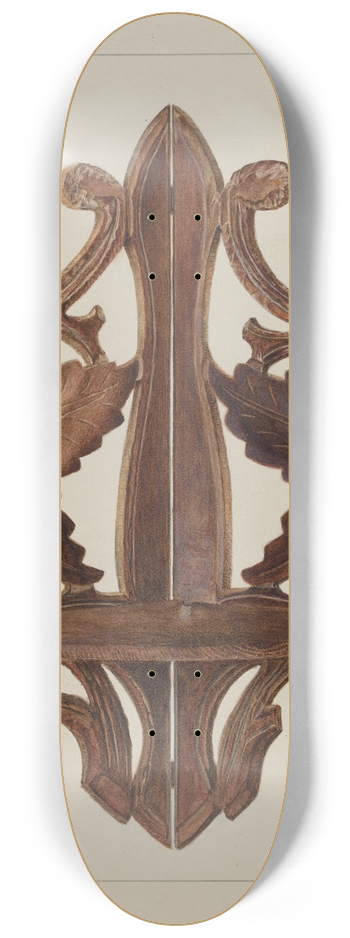 Magnus S. Fossum - Shelf (Corner Bracket) 8.25 inch art skate deck