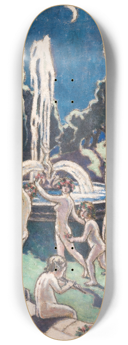 Mainie Jellett - A Composition  Sea Rhythm 8.25 inch art skate deck