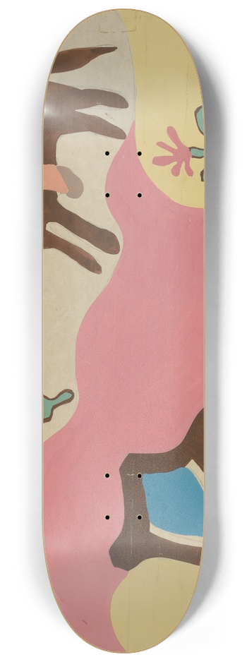 Majel G. Claflin - Colcha 8.25 inch art skate deck