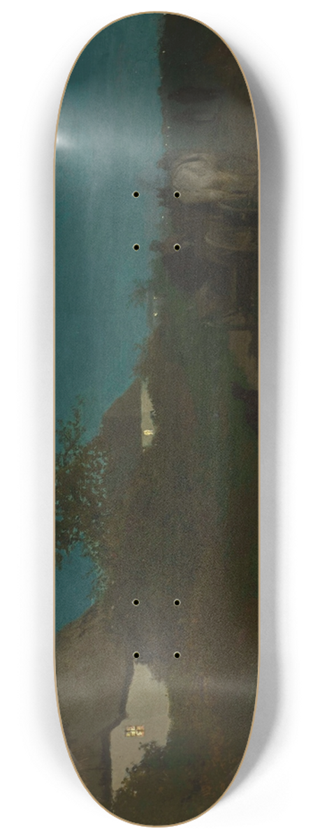 Maksymilian Gierymski - Night 8.25 inch art skate deck