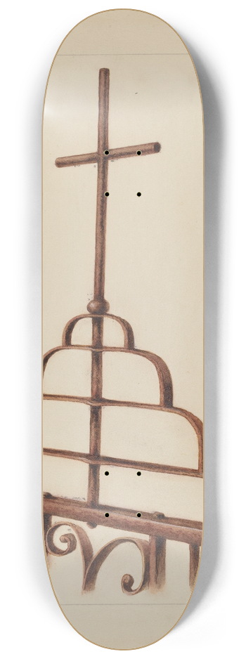 Manuel G. Runyan - Cross 8.25 inch art skate deck