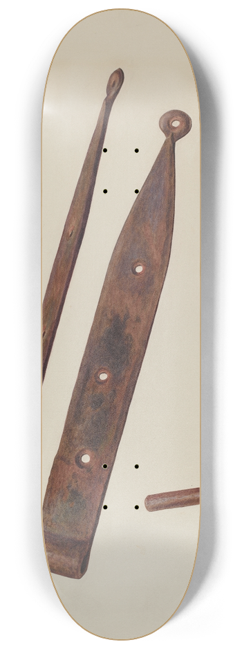 Manuel G. Runyan - Hinges and Bolt 8.25 inch art skate deck