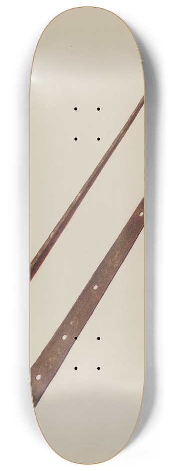 Manuel G. Runyan - Strap Hinges 8.25 inch art skate deck