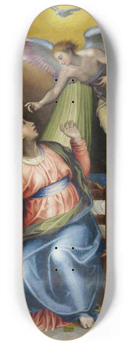 Marcello Venusti - Annunciation to the Virgin 8.25 inch art skate deck