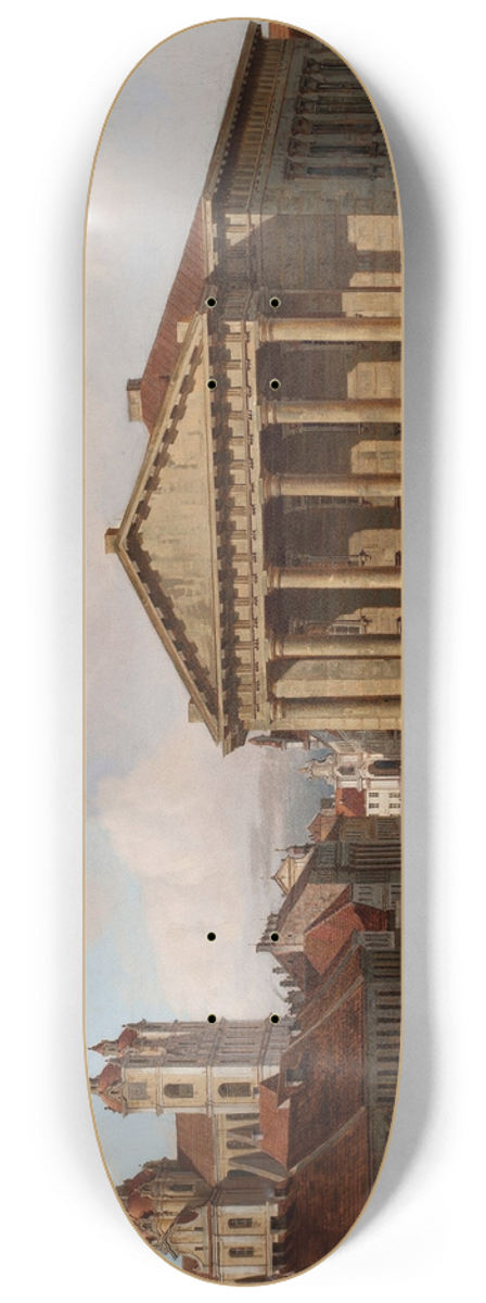 Marcin Zaleski - Town hall in Vilnius 8.25 inch art skate deck