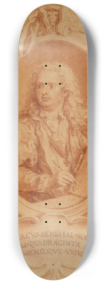 Marco Benefial - Self-Portrait 8.25 inch art skate deck