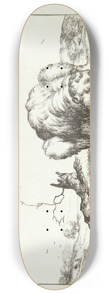 Marcus de Bye - Sammenkrbet bjrn 8.25 inch art skate deck