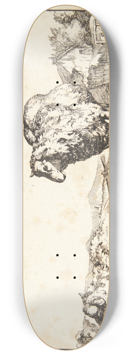 Marcus de Bye - Stende og liggende fr 8.25 inch art skate deck