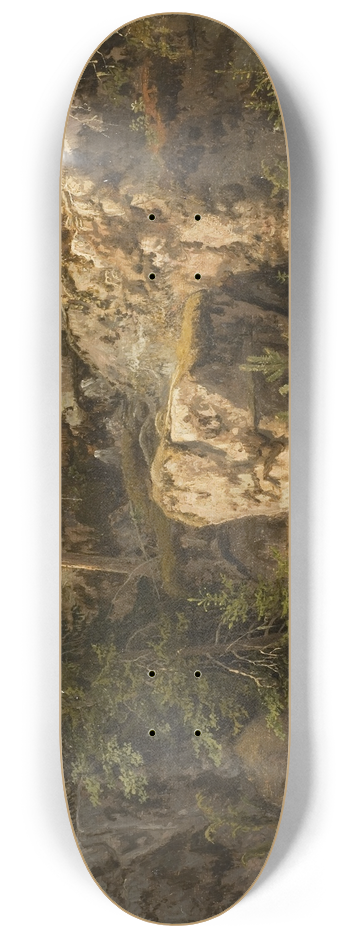 Marcus Larson - Stony Forest 8.25 inch art skate deck