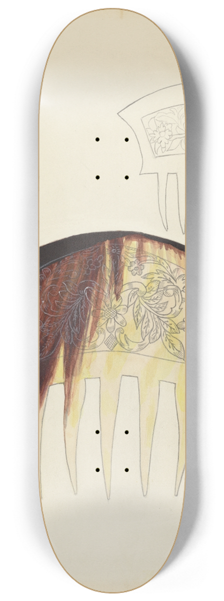 Margaret Concha - Comb 8.25 inch art skate deck