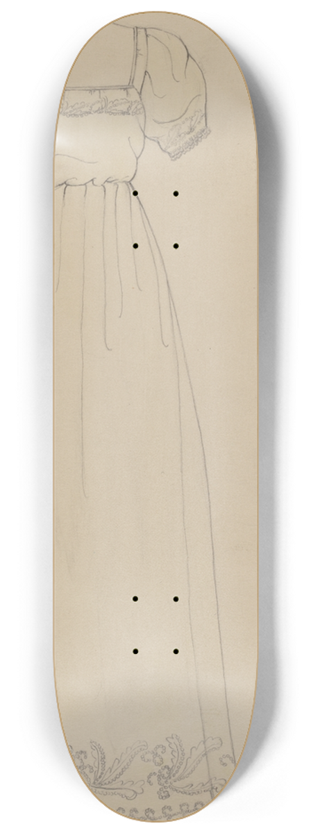 Margaret Concha - Dress 8.25 inch art skate deck