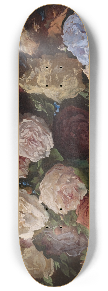 Anselm Feuerbach - Blumenstudie 8.25 inch art skate deck