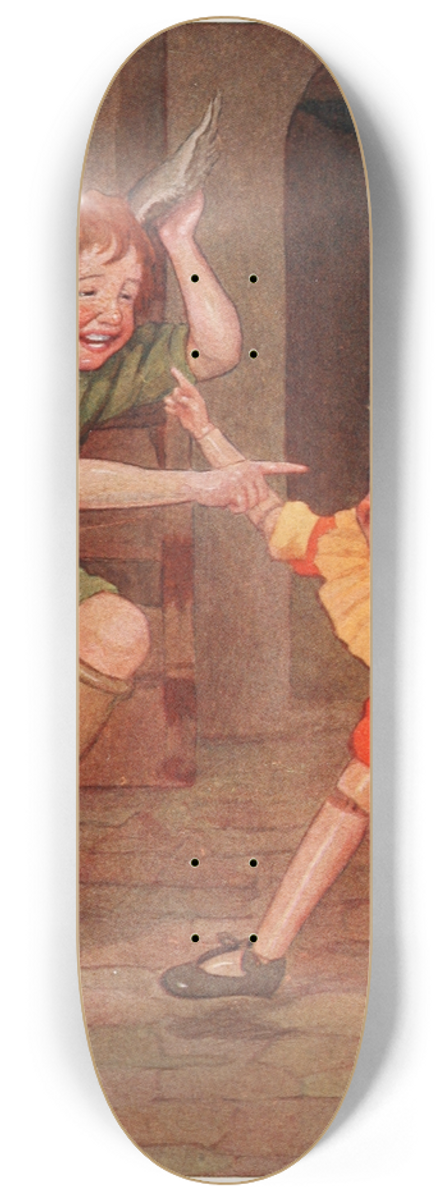 Maria Louise Kirk - And they laughed, and laughed, and laughed 8.25 inch art skate deck