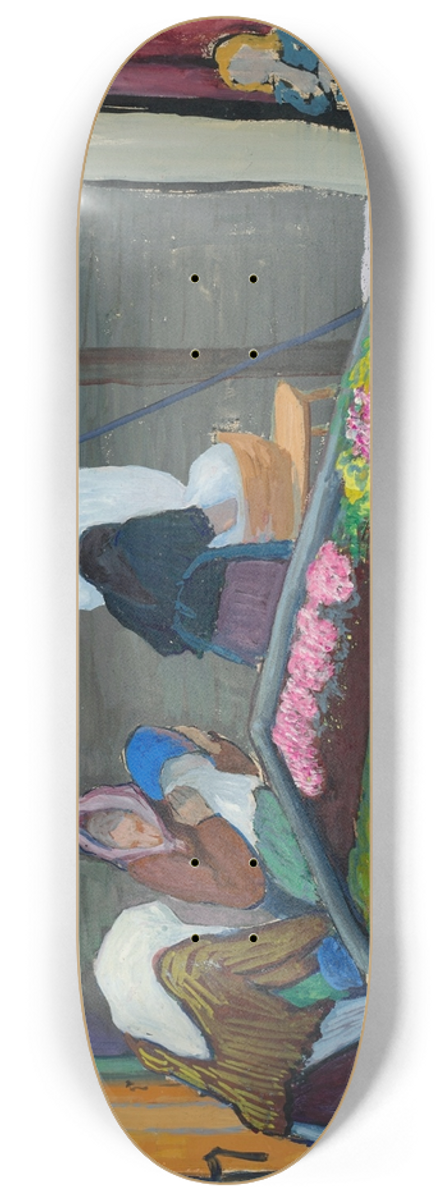 Marianne von Werefkin - laundresses 8.25 inch art skate deck