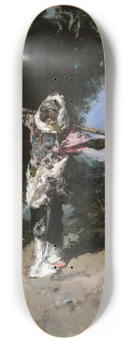 Mariano Fortuny Marsal - African Chief 8.25 inch art skate deck