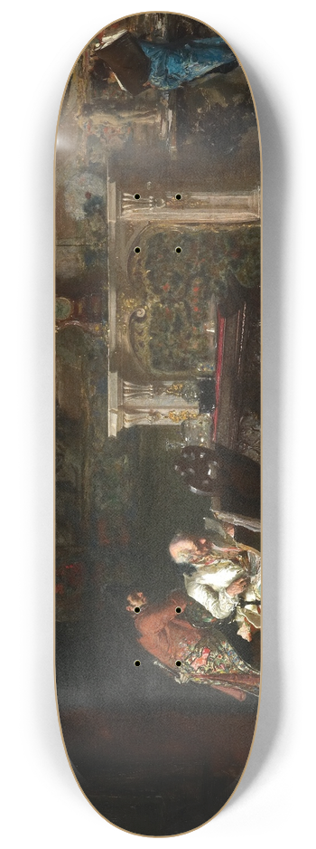 Mariano Fortuny Marsal - The Print Collector 8.25 inch art skate deck