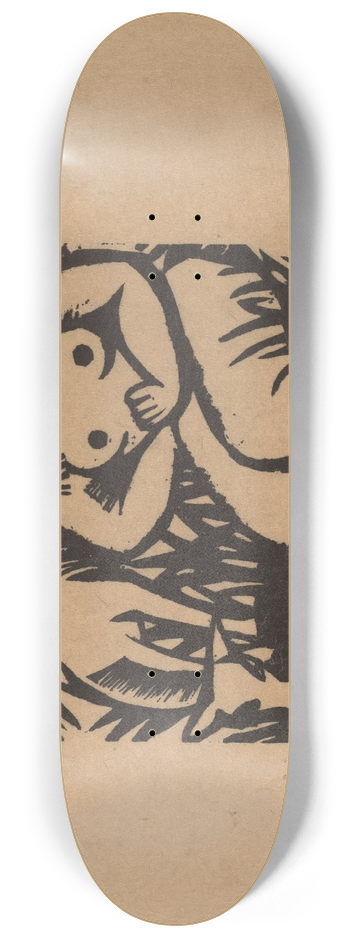 Maria Uhden - Woman at the Water 8.25 inch art skate deck