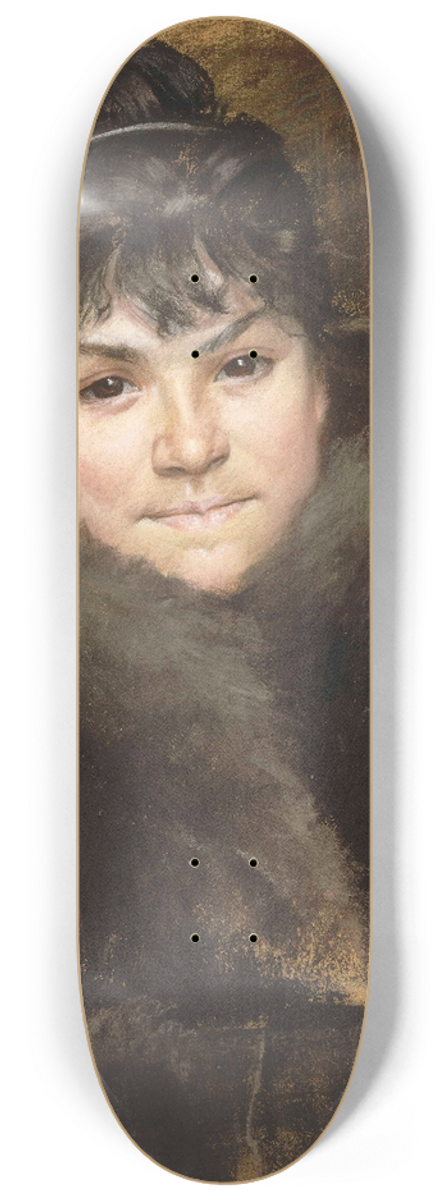 Marie Bashkirtseff - Portrait de Mme X 8.25 inch art skate deck