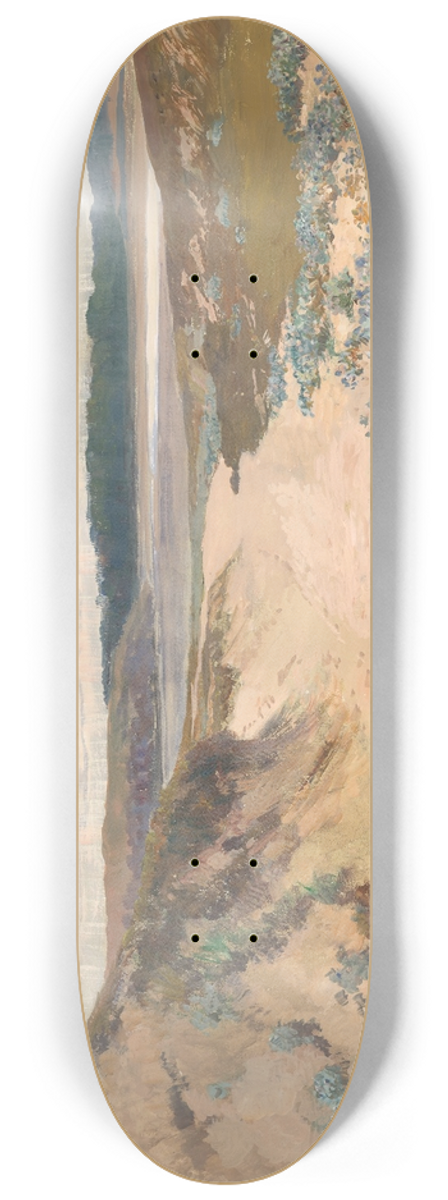 Marie Egner - Dnenlandschaft in der Bretagne 8.25 inch art skate deck