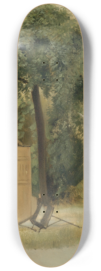 Marie Egner - Motiv aus Nauders 8.25 inch art skate deck