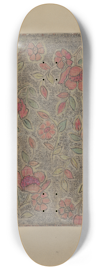 Marie Lutrell - Calico 8.25 inch art skate deck