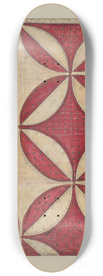 Marie Lutrell - Quilt 8.25 inch art skate deck