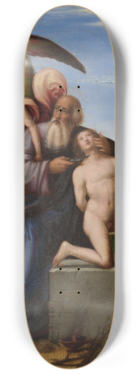 Mariotto Albertinelli - The Sacrifice ofIsaac 8.25 inch art skate deck