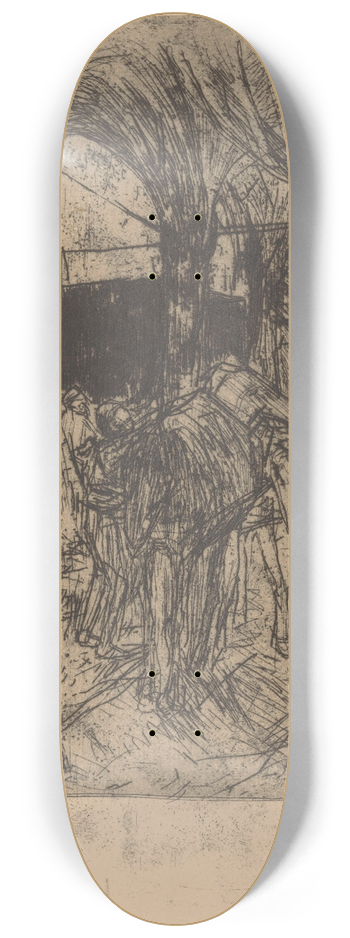 Marius Bauer - Pakpaarden 8.25 inch art skate deck